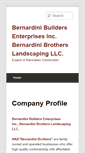 Mobile Screenshot of bernardinibuilders.com